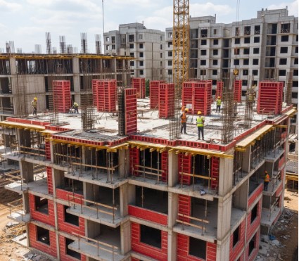 Applications of shuttering plywood in slab, column and beam construction